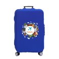 thumbnail image 1 of Luggage Cover Suitcase Protector Airplane Pattern Print Thicker Elastic Dust Cover To 18-32 Inch Trolley Case Travel Accessories blue L, 1 of 6