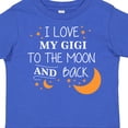 thumbnail image 4 of Inktastic I Love My Gigi to the Moon and Back Boys or Girls Toddler T-Shirt, 4 of 5