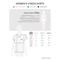 thumbnail image 6 of Hat and Beyond Womens Classic All Season Fashion Athleisure Low Cut V Collar Short Sleeved Tee Shirt, 6 of 7