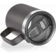 thumbnail image 3 of 12oz Stainless Steel Insulated Coffee Mug with Handle, Double Wall Vacuum Travel Mug, Tumbler Cup with Sliding Lid, Gray, 3 of 4