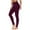 Purple 2, variant on FAIWAD Leggings for Women High Waisted Slim Stretchy Ankle Length Pants Casual Workout Running Yoga Tights