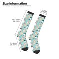 thumbnail image 2 of Naloa Colorful Dog Thigh High Socks Extra Long Stretchy Sock Women Over Knee High Opaque Stocking Daily Wear, 2 of 6