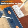 thumbnail image 5 of Sakerplus Large Flat Mop, Saker Plus Multi-Functional Mop, Self-Contained Dewatering Scraper Mop, 360 Rotating Squeeze Mop (2 Microfiber Pads,White), 5 of 8