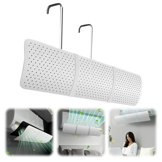 Adjustable Air Conditioner Deflector Retractable Anti Direct Blowing Retractable Air Conditioner Shiel Anti Baffle Wind Direction Telescopic
