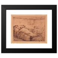 thumbnail image 2 of Jules Bastien-Lepage 14x12 Black Modern Framed Museum Art Print Titled - Gambetta on Her Deathbed. (1882), 2 of 5
