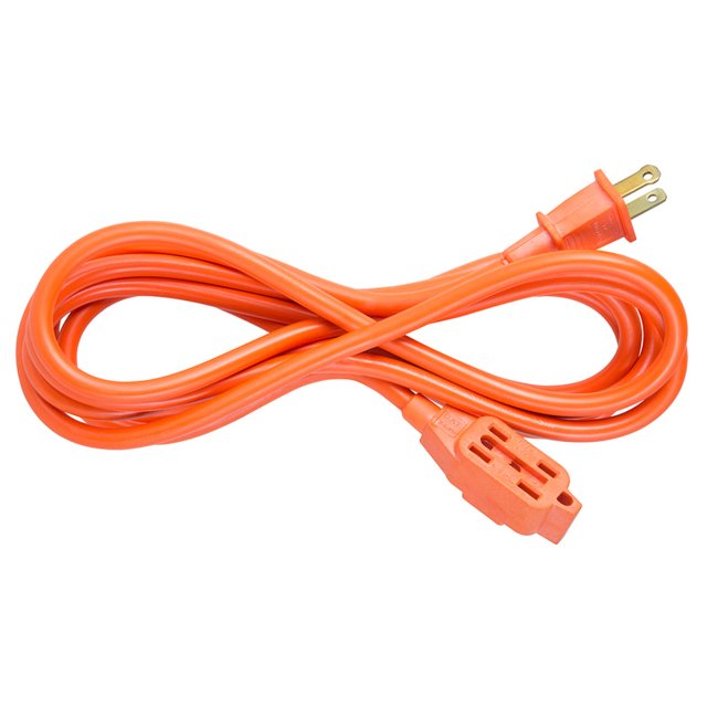 Extensión Uso Rudo Iusa 5 m, 2x16 AWG, naranja