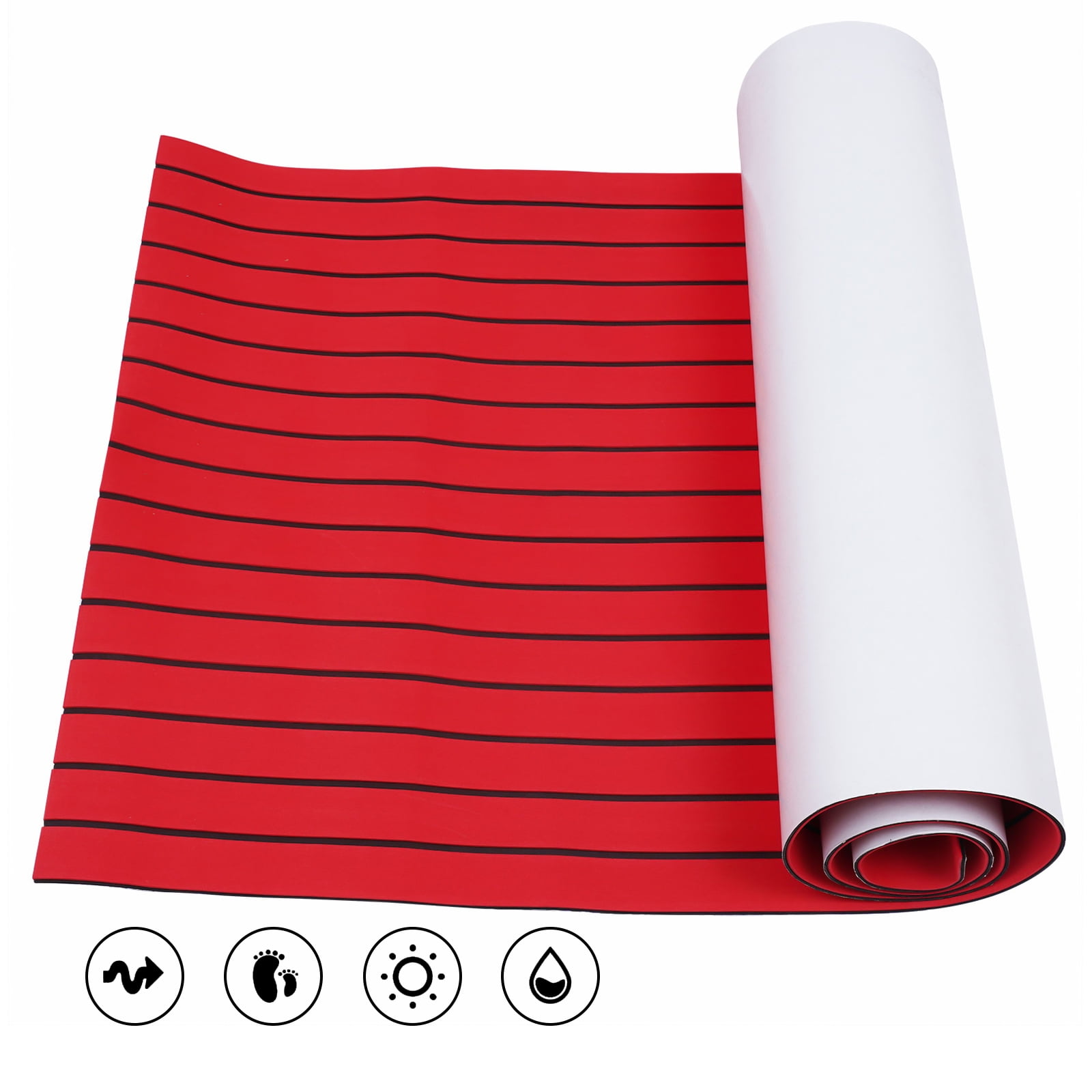 Miumaeov EVA Foam Boat Decking Sheet Carpet AntiSlip and SelfAdhesive