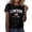 A-Black36, variant on Puliio Women's 4th of July Shirts American Flag Letter Graphic T Shirts Short Sleeve Casual Crew Neck Patriotic Memorial Day Teeirts