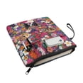 thumbnail image 3 of HELLHERO 1pcs Book Sleeve Protector Pouch with Decorative Design Retro Book Organzier Holder with Pocket for Reader Reusable, 3 of 8