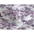 thumbnail image 3 of Ambesonne Floral Quilted Bedspread Set 3 Pcs, Cherry Blossoms Spring Print, Queen, Pale Purple Violet and Pink, 3 of 4