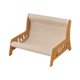 thumbnail image 3 of Sillón de sisal para gatos, cama elevada, mueble robusto para mascotas, madera resistente al desgaste, 3 of 9