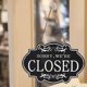 thumbnail image 2 of 2pcs Open And Closed Business Sign Retro Wooden Stores Hanging Sign Waterproof Double Sided Reversible Business Sign For Coffee Shop Door, 2 of 5