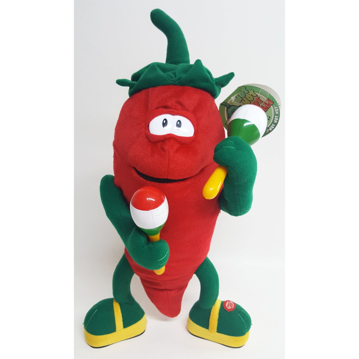 Kurt Adler 18" Animated Plush Singing Chilli Pepe Chile Pepper "Hot Hot
