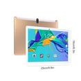 thumbnail image 3 of Android Tablets for Adults, Hwkond Upgraded 2+16G 10.1 Inch Tablet PC IPS HD Screen WiFi Bluetooth Voice Call Game Video Learning Tablet Android 10.0 System SIM Standby Full Netcom,Gold, 3 of 9