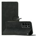 thumbnail image 3 of for Samsung Galaxy S23 Ultra Wallet Case, Premium PU Leather Card/Photo Slots Shockproof Classic with Wrist Strap Cash Pocket Wallet Purse Slim Flip Case Cover for Samsung Galaxy S23 Ultra, Black, 3 of 6