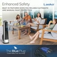 thumbnail image 6 of Lasko 3-Speed High Velocity Remote Controlled Tower Fan, U35115, 6 of 12