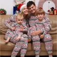 thumbnail image 4 of Pijamas familiares a juego para Navidad de 2024, conjunto de ropa para padre, madre, niños y bebés, pijamas para papá, mamá e hija e hijo, 4 of 5