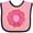 Pink and Black, variant on Inktastic Hot Pink Donut Boys or Girls Baby Bib