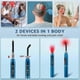 thumbnail image 5 of Red Light Therapy Cold Sores Treatment&Fever Blister,Canker Sore Mouth Sore Relief, Nose Ear Knee Hands Joint Muscle,Handheld Infrared Red Light Thera, 5 of 5