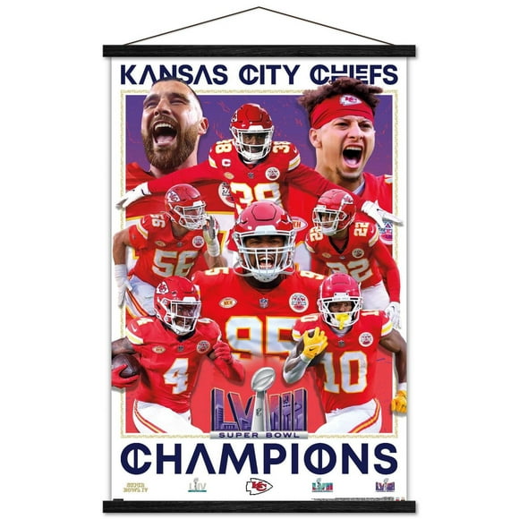 NFL Kansas City Chiefs - Champions du Super Bowl LVIII