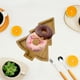 thumbnail image 5 of platos navideños de madera con forma de árbol de Navidad para servir, bandeja con forma de árbol de Navidad para comida, restaurante y hogar., 5 of 8