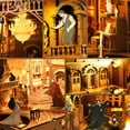 thumbnail image 4 of Kit de cuadernos para casa de muñecas en miniatura para hacer tú mismo, Book Nook Phantom Opera, 4 of 7