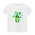 thumbnail image 2 of Edvintorg St. Patrick's Day Kids T Shirts Clearance Summer Printed Short Sleeve Casual Shirts Children's T-Shirt For Boys Girls 3-14Years Teeanger Clothing, 2 of 4