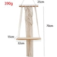 thumbnail image 4 of Estante para colgar en la pared de macramé bohemio, tapiz elegante borla organizador de decoración para adorno de pared dormitorio de boda apartamento SM SunniMix Estante para colgar en la pared, 4 of 8