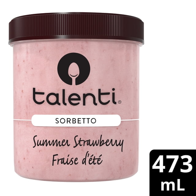 Sorbetto Non Laitier Talenti Fraise d'Été Talenti Fraise – 473 ml