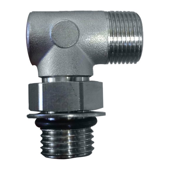 Uflex 90-Degree Adjustable Fitting for Back of Up Helms #AF90