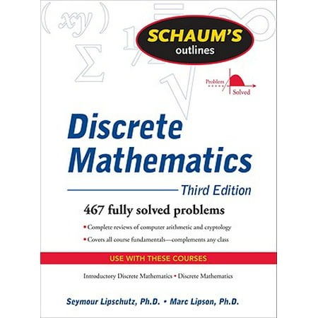 Schaum's Outline of Discrete Mathematics (Best Discrete Mathematics Textbook)