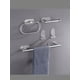 thumbnail image 1 of 1pc Stainless Steel Towel Ring & Toilet Paper Holder & Towel Bar & Robe Hook Set For Bathroom, 304 Stainless Steel, 1 of 4