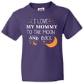 thumbnail image 3 of Inktastic I Love My Mommy to the Moon and Back Youth T-Shirt, 3 of 5