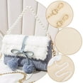 thumbnail image 4 of Kit de bolsos de crochet para tejer a mano, kit de malla de plástico para bolsos de hombro, materiales para bolsos cruzados de crochet, juego de costura para bolsos hechos a mano., 4 of 9