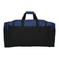 thumbnail image 2 of DALIX 25" Extra Large Vacation Travel Duffle Bag in Navy and Black, 2 of 4