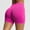 Hot Pink, variant on 3" Women Workout Impact Shorts, Belly Control Fitness Athletic Workout Running Yoga Gym Shorts