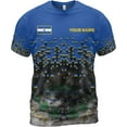 thumbnail image 2 of Lotusprinthandmade Personalized El Salvador Unisex T-shirt 3D, El Salvador Shirt Men, Salvadorans Shirt, 2 of 5