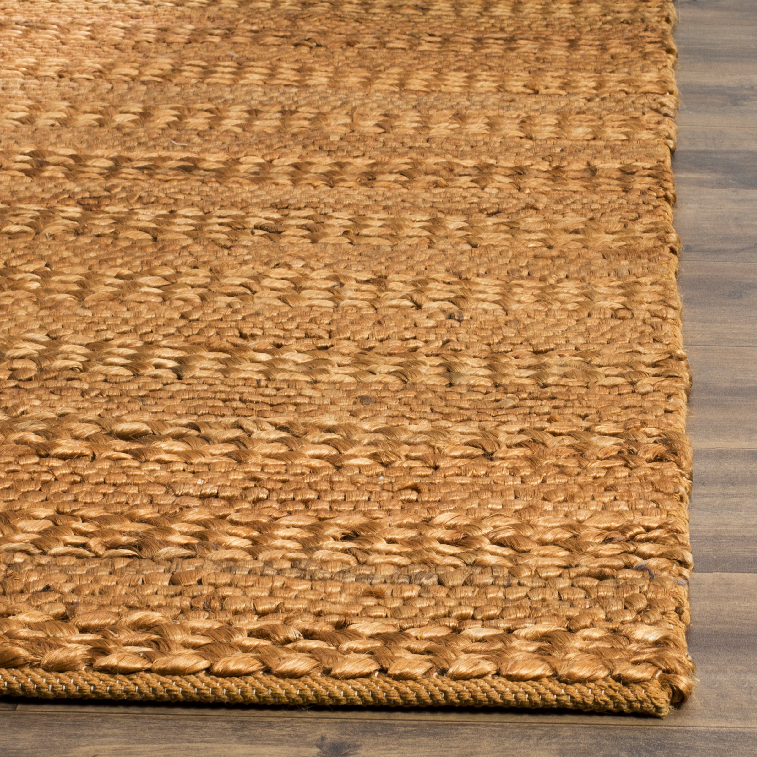 SAFAVIEH Natural Fiber Henrika Geometric Area Rug, Gold, 8' x 10'