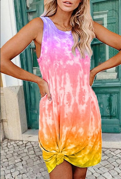loose tank top dress