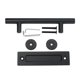 thumbnail image 3 of Manija de puerta de granero redonda, manija de puerta de madera, manija de puerta corrediza, manija de acero al carbono, accesorios de hardware, 3 of 4