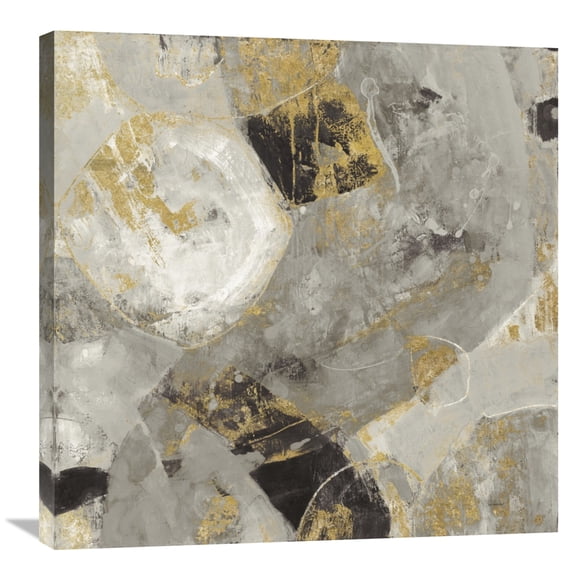Global Gallery Albena Hristova 'Painted Desert Neutral' Canvas Wall Art
