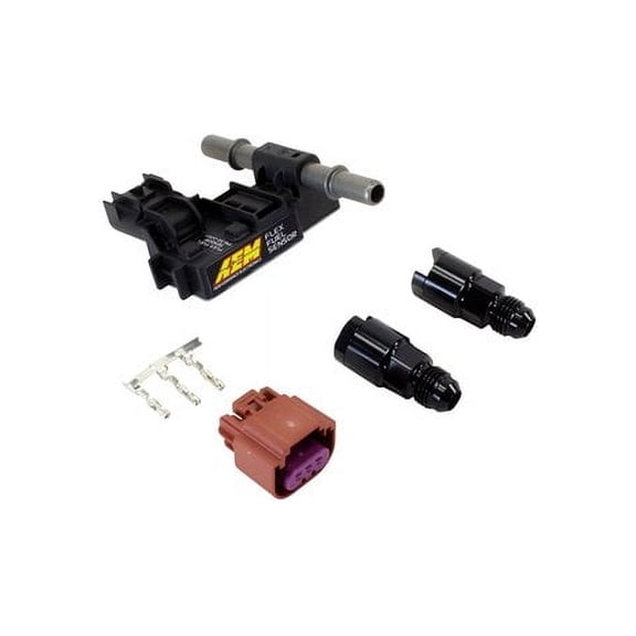 AEM 30-2201 Ethanol Content Flex Fuel Sensor Kit -6 AN