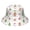 Christmas Gingerbread Mug Bow Pattern, variant on Christmas Snowy Pine Tree Pattern Bucket Hat, Outdoor Sun Hat with Wide Brim & Breathable Fabric, Foldable Design Gifts for Unisex Men Women