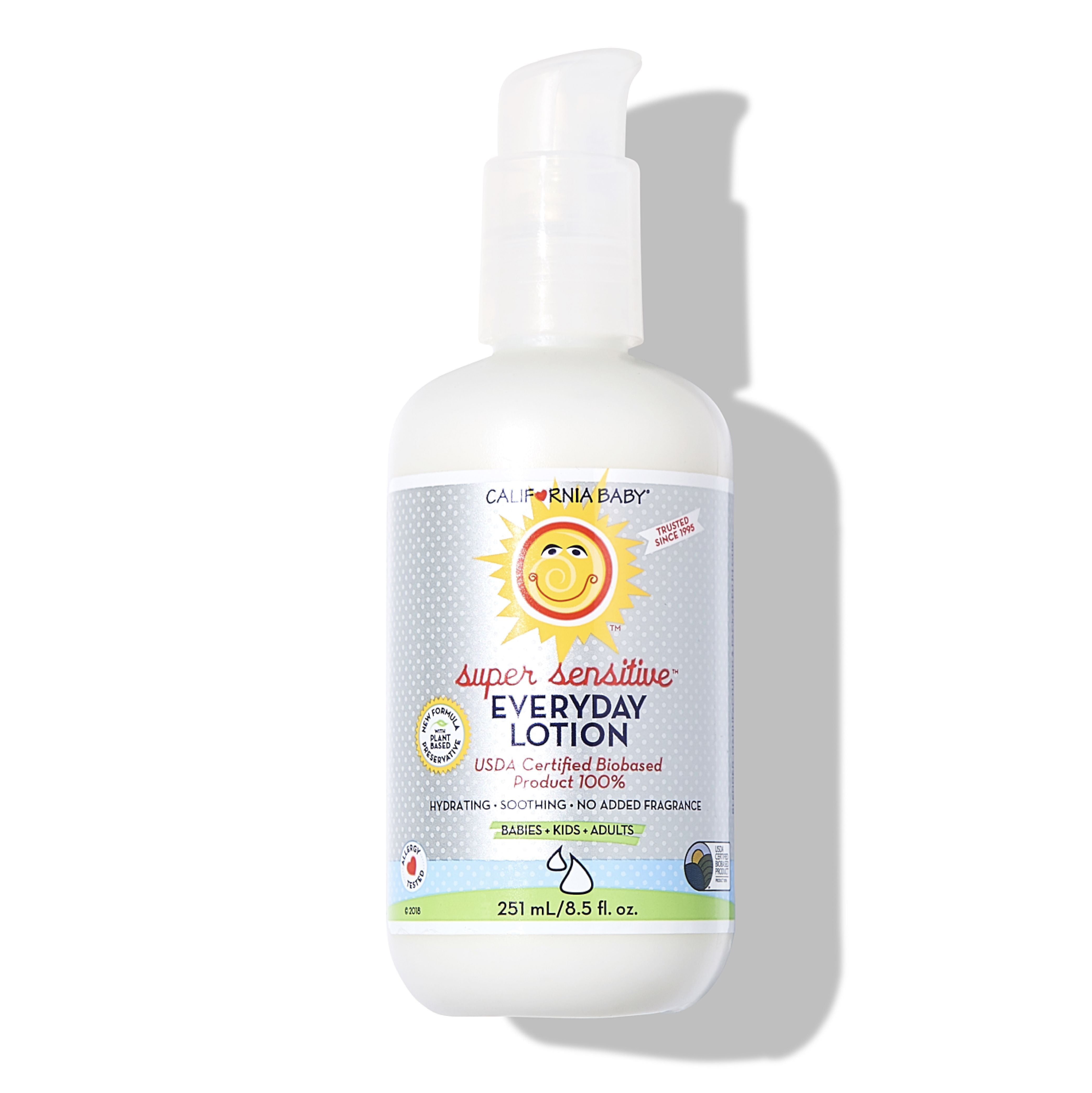 California Baby Super Sensitive Unscented Lotion photo 1