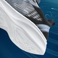 thumbnail image 2 of Zapatos Para Correr Mocasines informales para hombre, zapatos planos transpirables, accesorios para exteriores (44 blanco azul) Wdftyju Tenis De Mujer Tenis De Hombre, 2 of 8