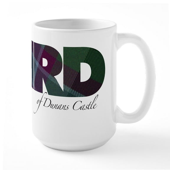 CafePress - Laird Of Dunans Castle Mug - 15 oz Ceramic Large White Novelty Mug