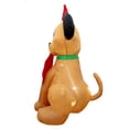 thumbnail image 4 of Inflable Navideño de Perrito con Letrero de Feliz Navidad, 4 of 5
