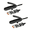 2PCS, variant on Invisible Stand Fast Charging Cable,240W Type-C & 65W USB Braided Fast Charging Cable Built-in Phone Stand,3 in 1 Phone Holder Cable for Gaming Office and Travel
