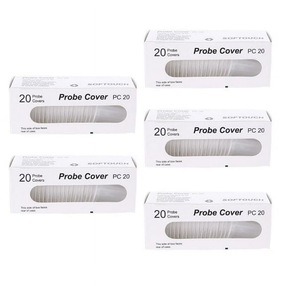 100 Pcs Ear Thermometer Covers Lens Filters Refill Caps for Bra-un ThermoScan Models Disposable for Thermoscan Models