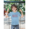 thumbnail image 2 of Bold Stripes Bright Stars T-Shirt Toddler -Image by Shutterstock,  2 Toddler, 2 of 4
